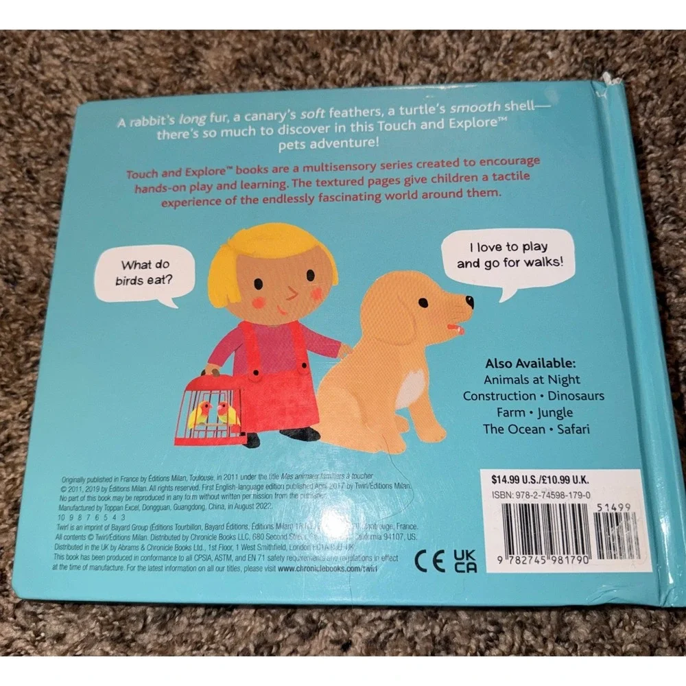 Twirl-Touch and Explore Pets (Board Book)